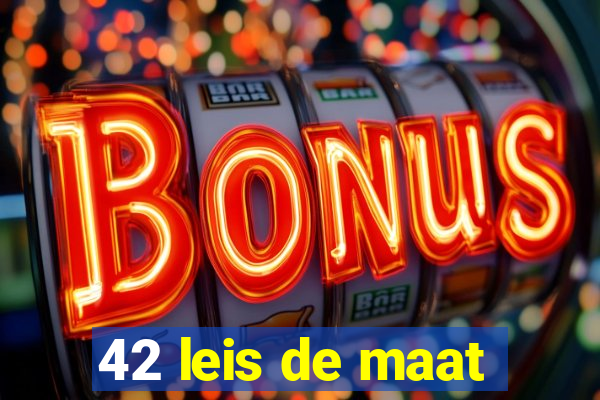 42 leis de maat